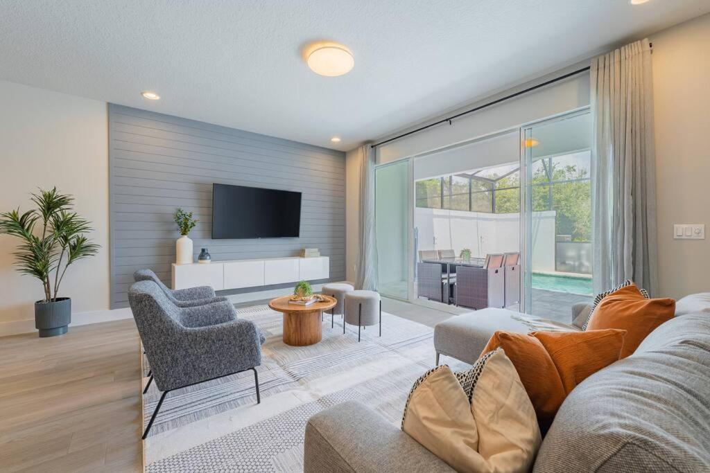 Villa **Brand New** Luxurious Decor Townhouse With Private Pool Hit17145 à Orlando Extérieur photo