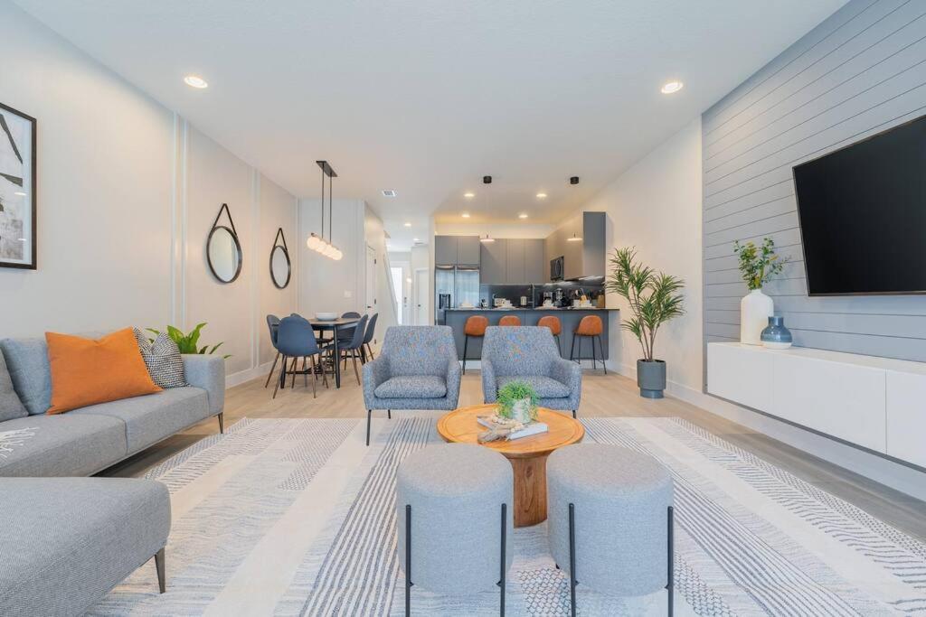 Villa **Brand New** Luxurious Decor Townhouse With Private Pool Hit17145 à Orlando Extérieur photo